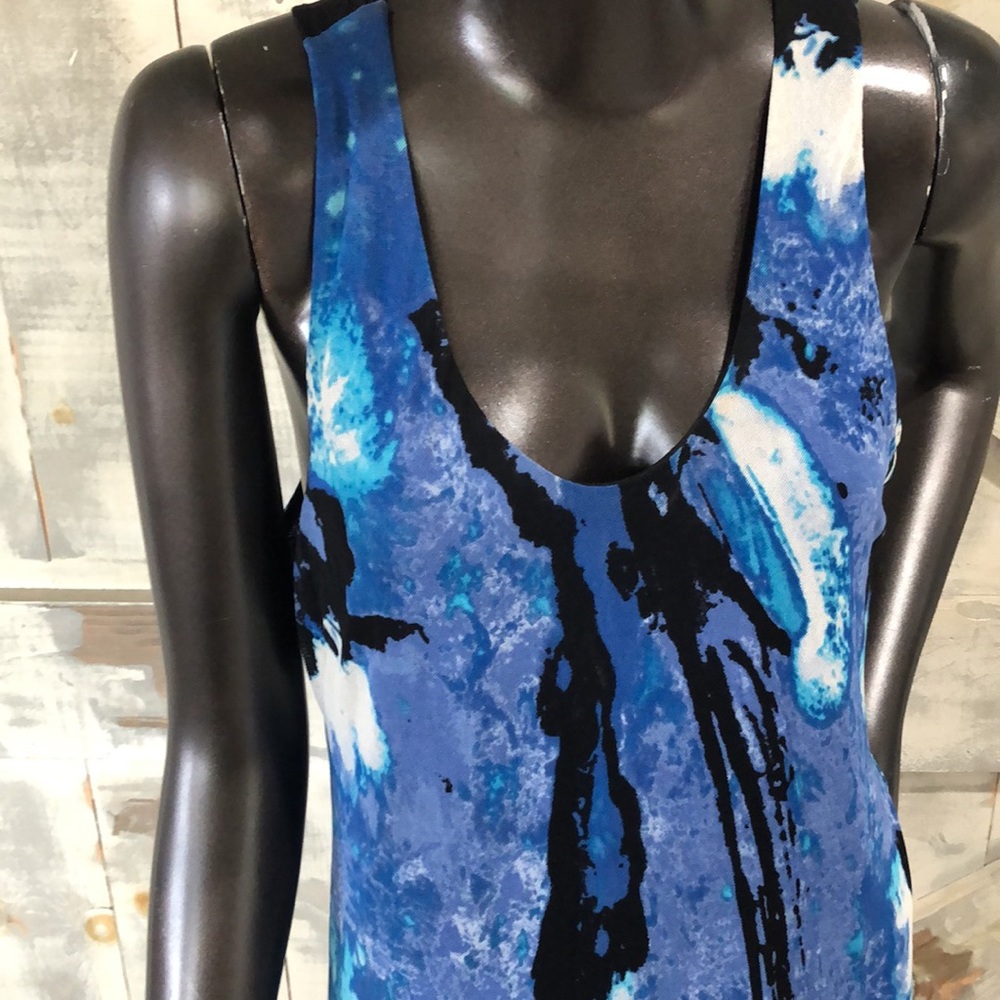 Vivienne Tam micro mesh Y2K Maxi dress - Picture 4 of 12